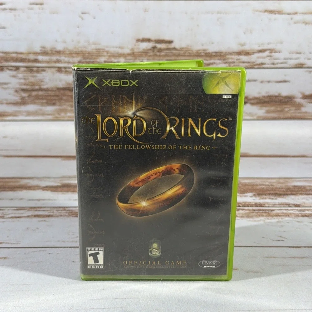 Lord of the Rings The Fellowship of the Ring Xbox CIB with Manual – Used
